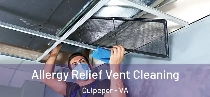  Allergy Relief Vent Cleaning Culpeper - VA